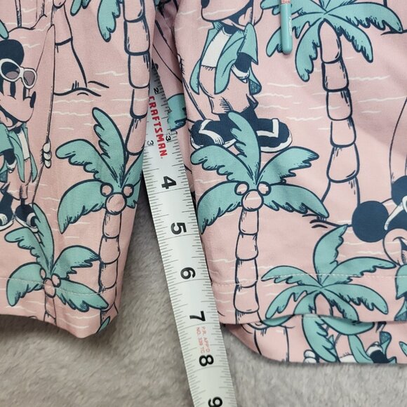 Disney RSVLTS Shorts Mens 2XL Mickey Mouse Hybrid Hawaiian Unlined Casual - Picture 6 of 9